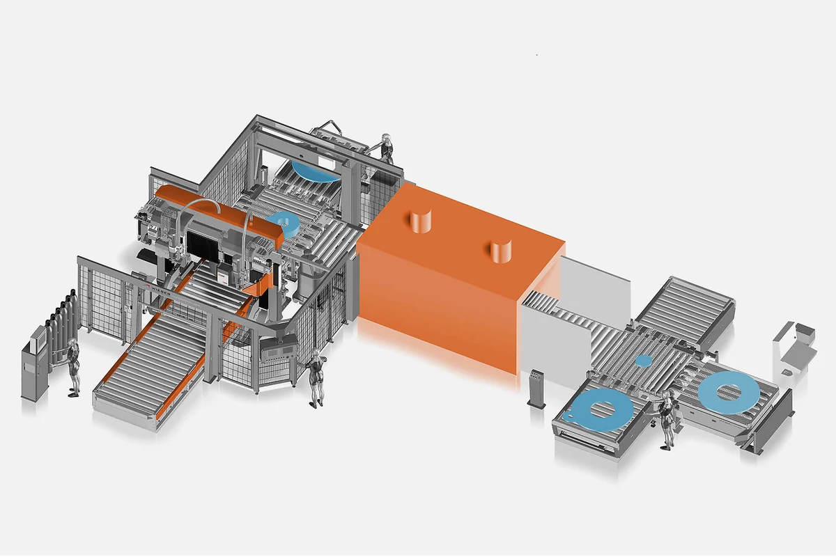 QATM hardness testing portal ring hardness testing machine