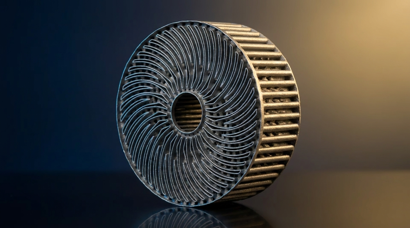 LPBF AlSi10Mg heat exchanger