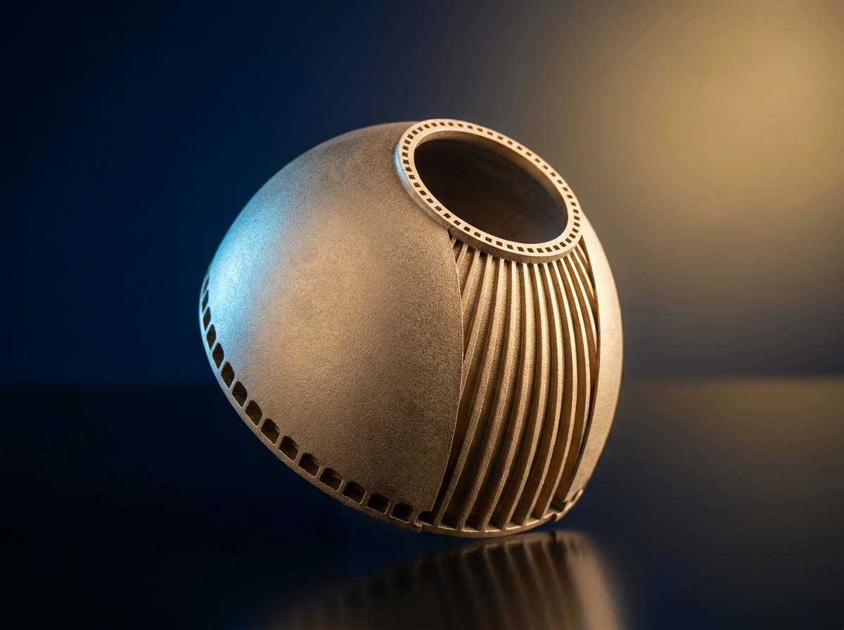 LPBF CuCrZn copper alloy camera housing