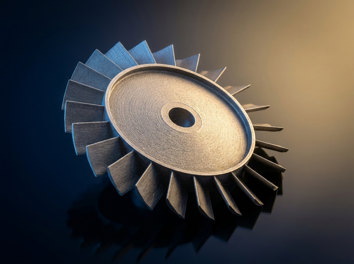 LPBF Inconel 718 nickel superalloy impeller