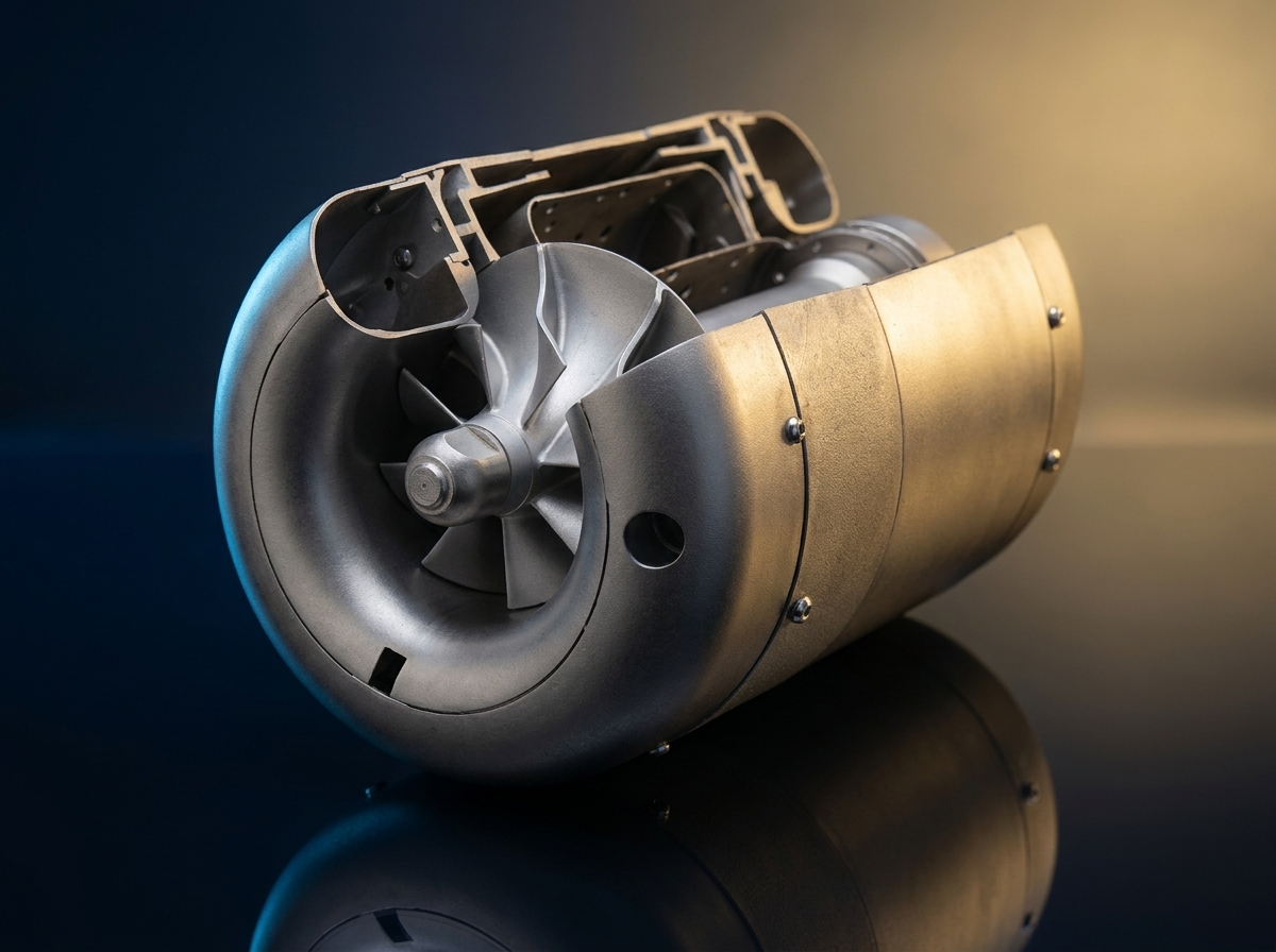 LPBF Ti-6Al-4V titanium impeller