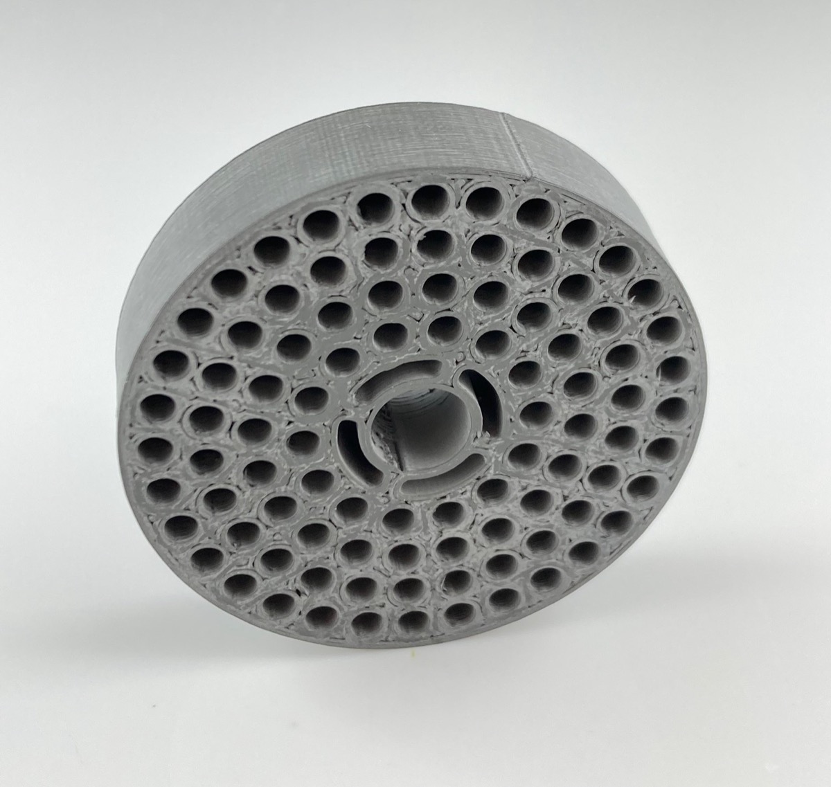 Silicon carbide (SiC) part 3D printed by extrusion on the 3DCeram M.A.T.