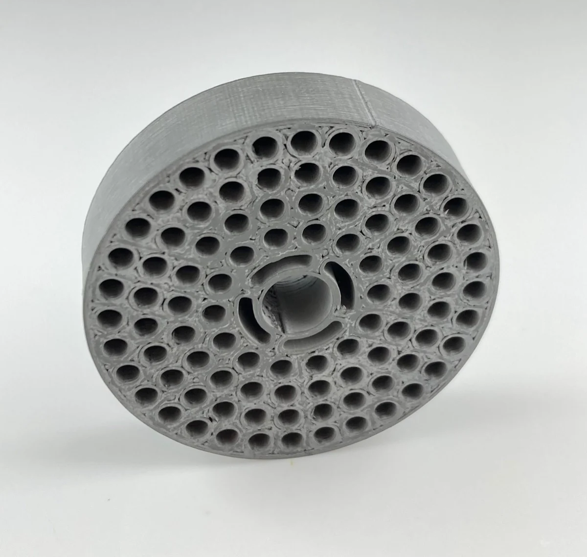 Silicon carbide (SiC) part 3D printed by extrusion on the 3DCeram M.A.T.
