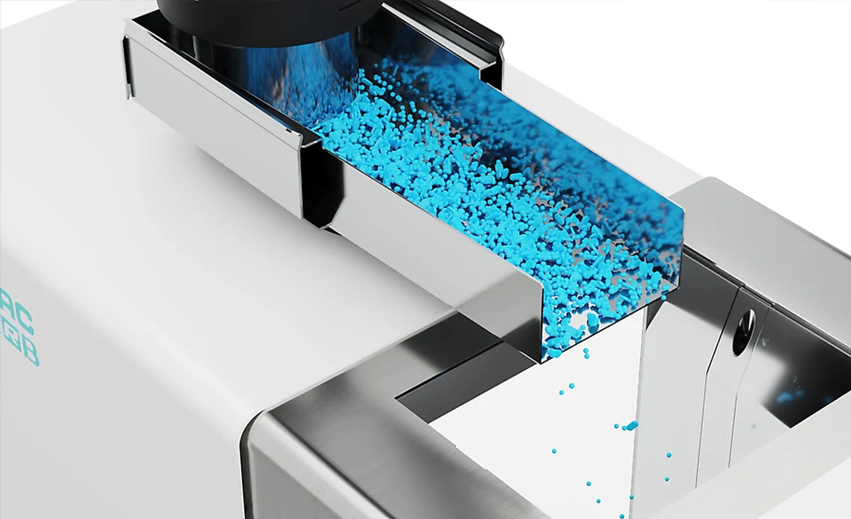 CAMSIZER 3D patented particle tracking captures up to 30 images of each particle