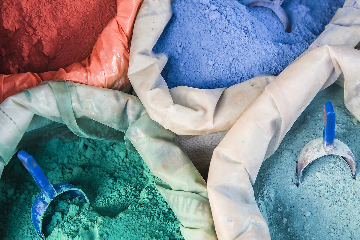 Pigments analyzed for fine particle size and shape on the Microtrac SYNC