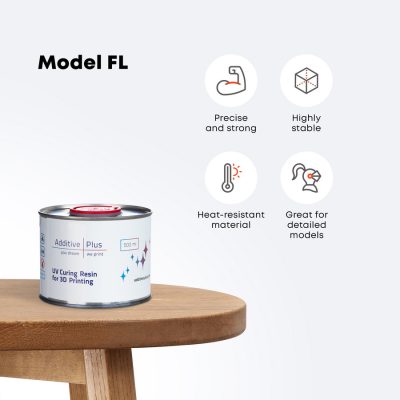 Additive Plus Model FL Photopolymer Resin For 3D Printers