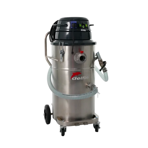 Delfin MTL 802 WD Single-Phase Wet & Dry Liquid Recovery Vacuum – 21 gal | 2.7 HP