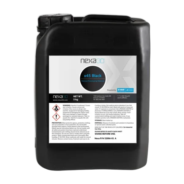 Nexa3D x45 Black Resin 5kg