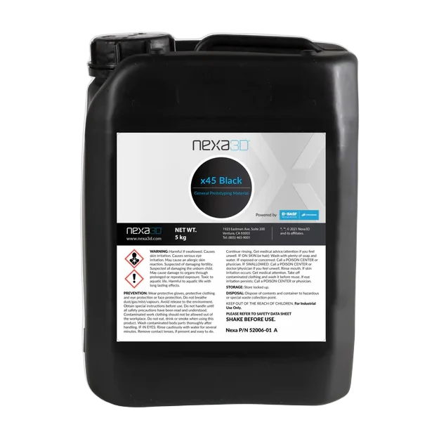 Nexa3D x45 Black Resin 5kg