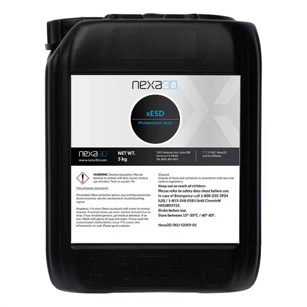 Nexa3D xESD 5kg Resin
