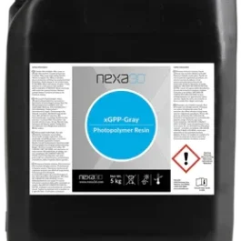 Nexa3D xGPP-Gray General Purpose Resin – High-Accuracy Production Photopolymer for NXE 400 | 5 kg