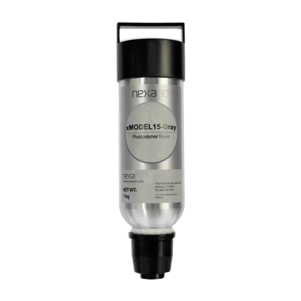 Nexa3D xMODEL15-Gray Resin – High-Detail Model Photopolymer for XiP | 1.5 kg
