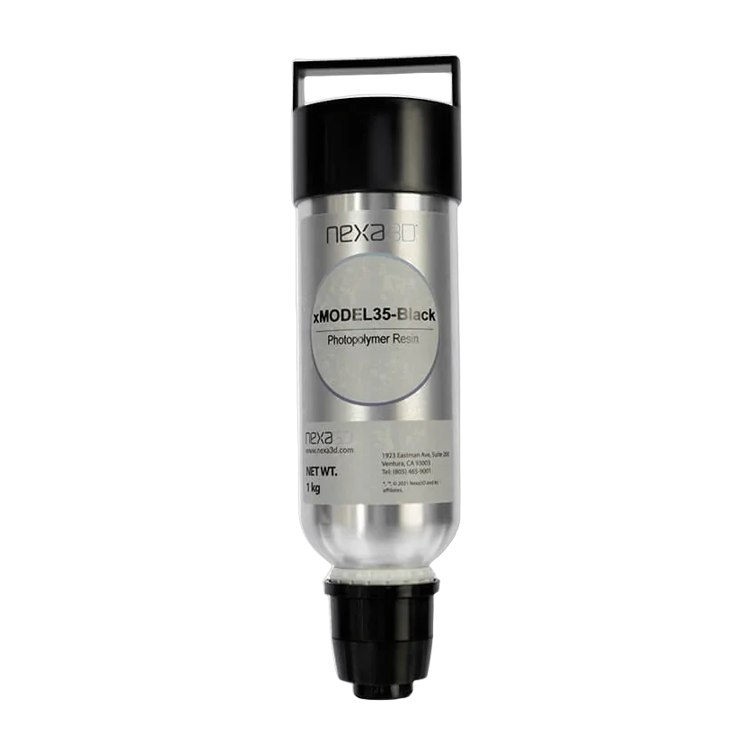 Nexa3D xMODEL35-Black Resin – Rigid High-Temp Photopolymer for XiP | 1.5 kg