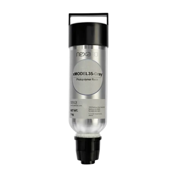 Nexa3D xMODEL35-Gray Resin – Rigid High-Temp Photopolymer for XiP | 1.5 kg
