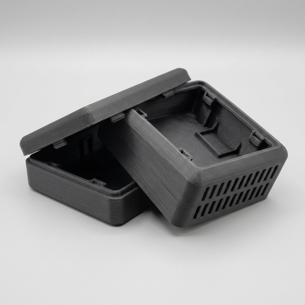 3D printed electronics enclosure prototype