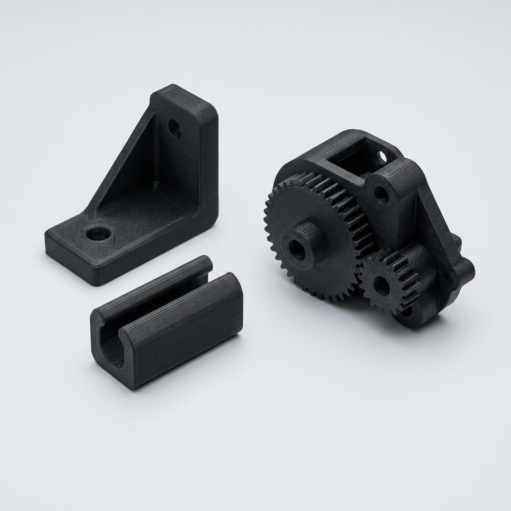 Functional engineering parts printed on the Bambu P2S