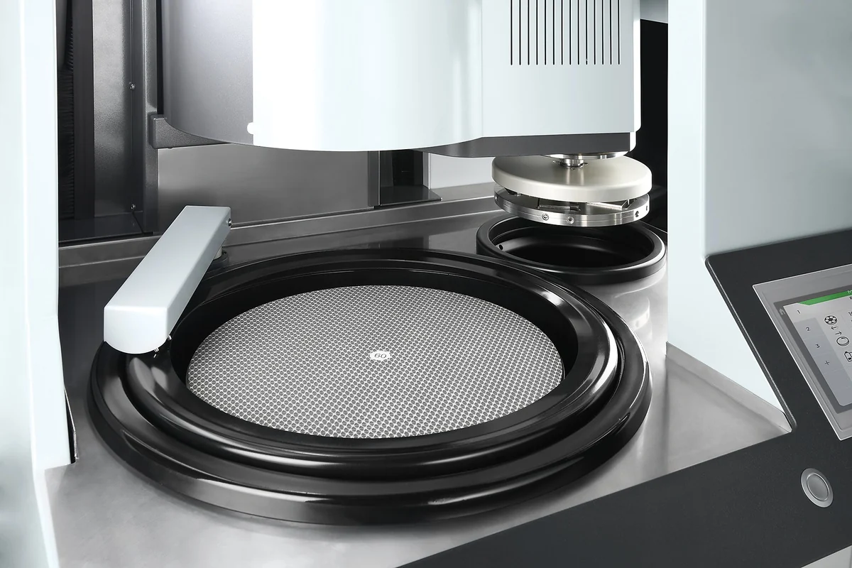 QATM QPOL XL Floor-Standing Grinder-Polisher – Motorized Force Control | Ø 300/350 mm