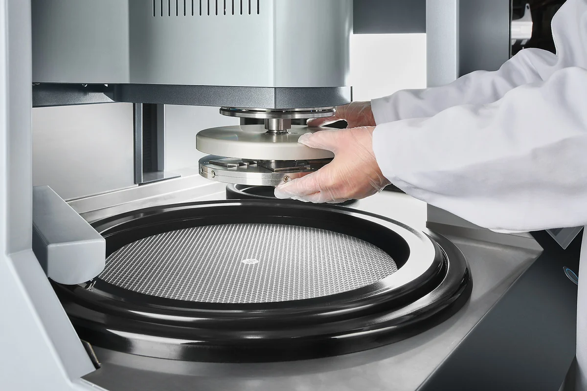 QATM QPOL XL Floor-Standing Grinder-Polisher – Motorized Force Control | Ø 300/350 mm