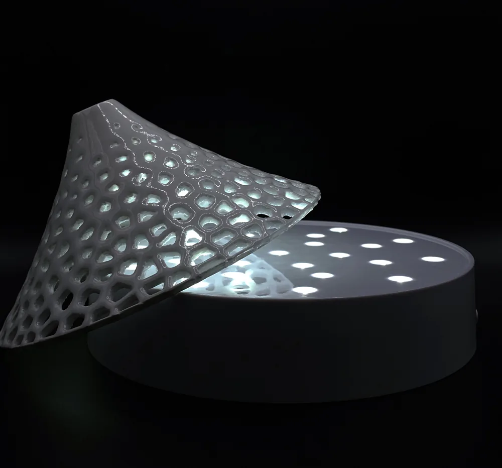 3D printed porcelain tableware from a Limoges maker, a ceramic filament application