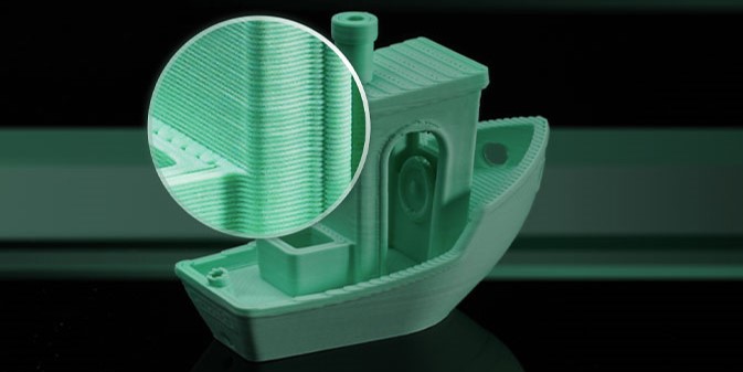 High quality fdm 3d printed part on Bambu Lab P1S Combo