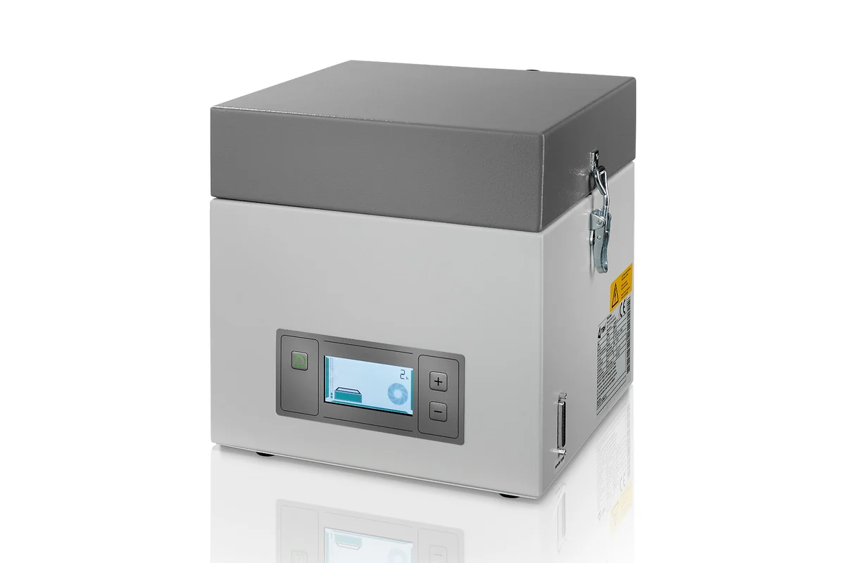 QATM QMOUNT UV Cold Mounting Device – Light-Cure Materialography | 365 nm