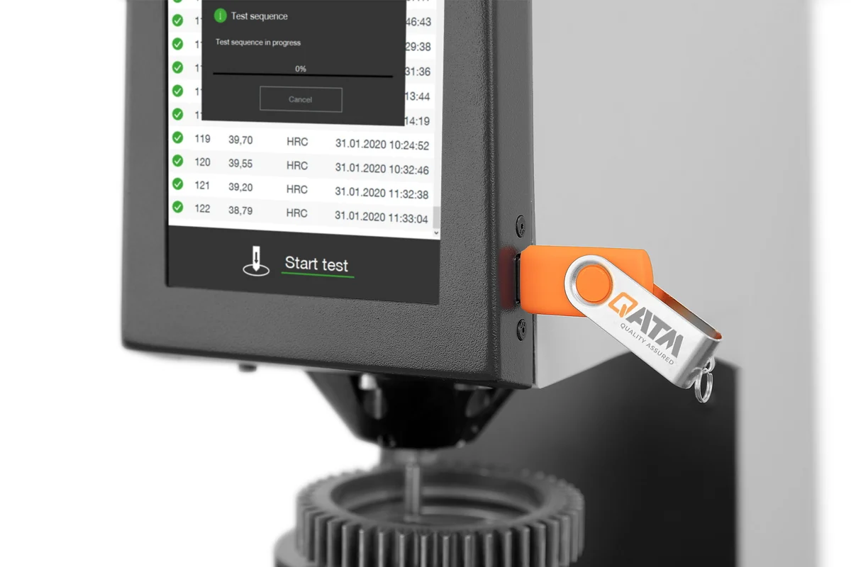 QATM Qness 150 CS Rockwell Hardness Tester – Rockwell/Brinell/Vickers | 1–250 kg