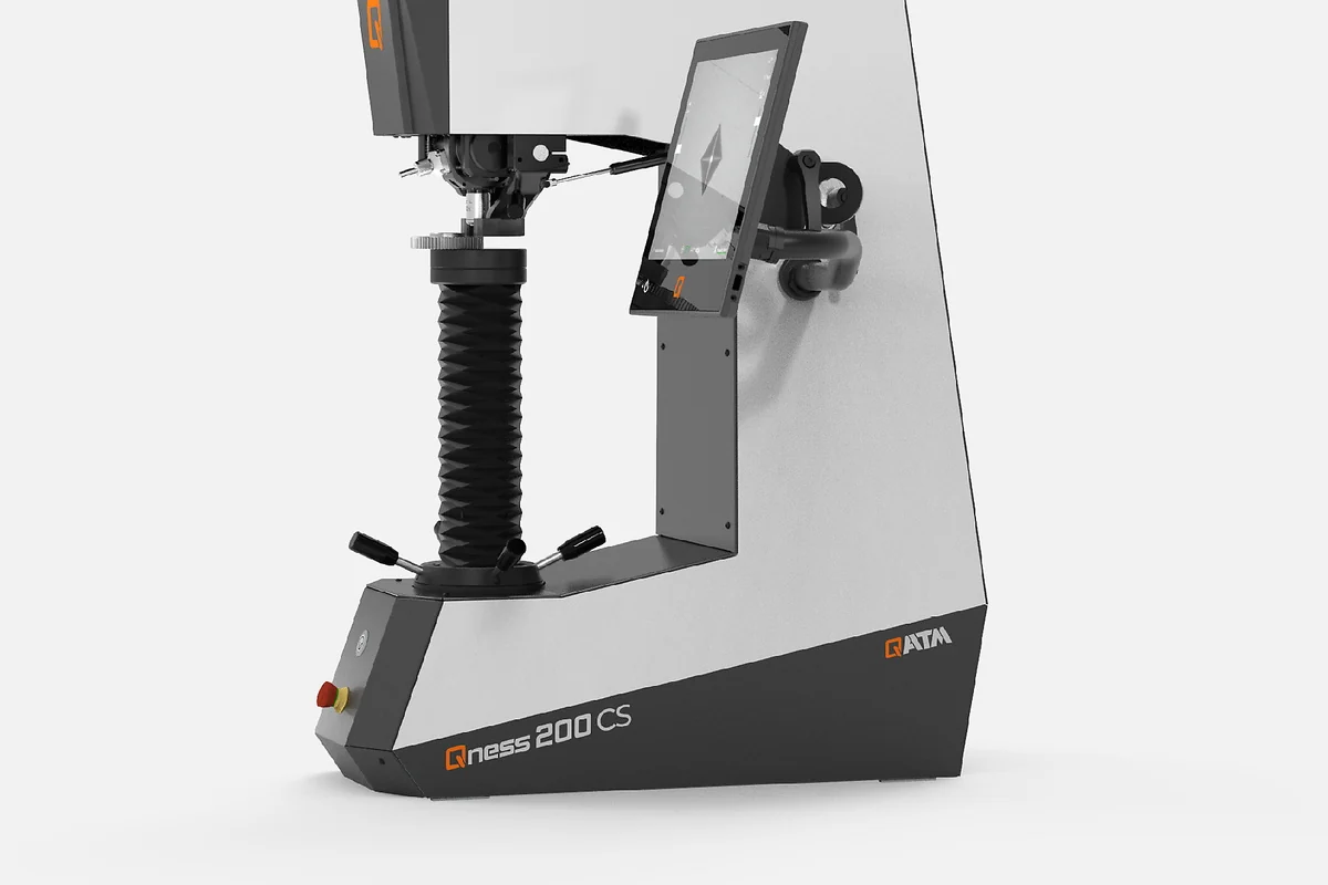 QATM Qness 200 CS Universal Hardness Tester – Rockwell/Vickers/Brinell | 0.5–187.5 kg