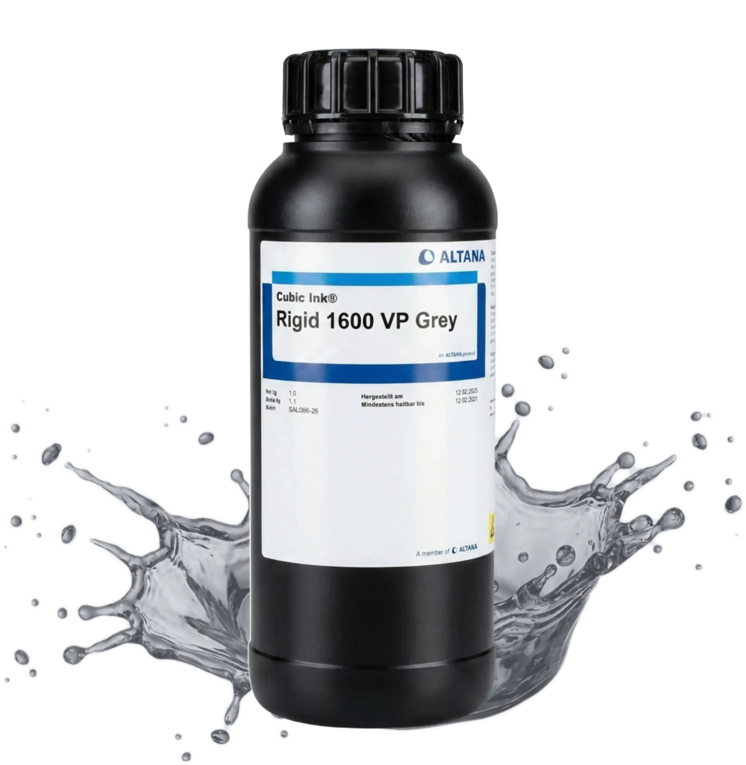 ALTANA Cubic Ink Rigid 1600 VP – Affordable Functional Prototyping Resin (DLP/LCD/mSLA)