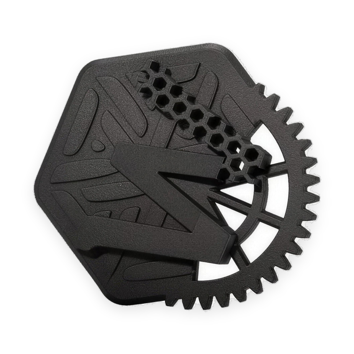 Nylon SLS gear depowdered on AM Solutions S1