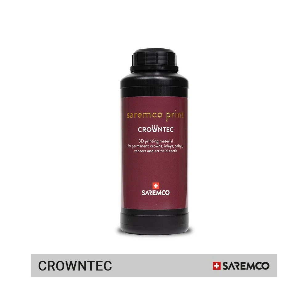 SAREMCO print CROWNTEC A2 dental composite resin 0.5 kg bottle for Nexa3D LSPc printers