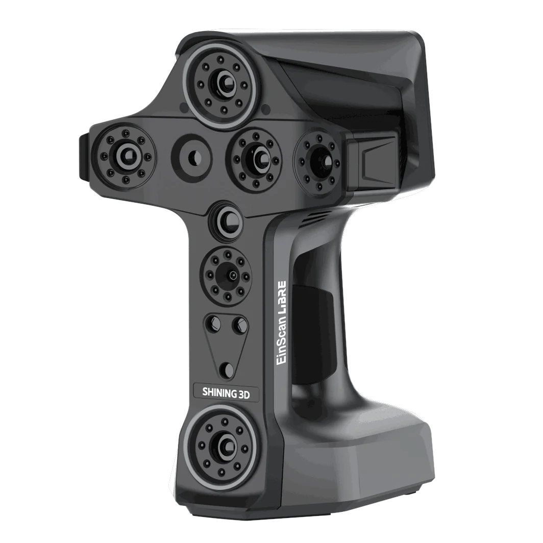 Shining 3D EinScan Libre Wireless Handheld 3D Scanner – Standalone All-in-One | 0.04 mm Accuracy