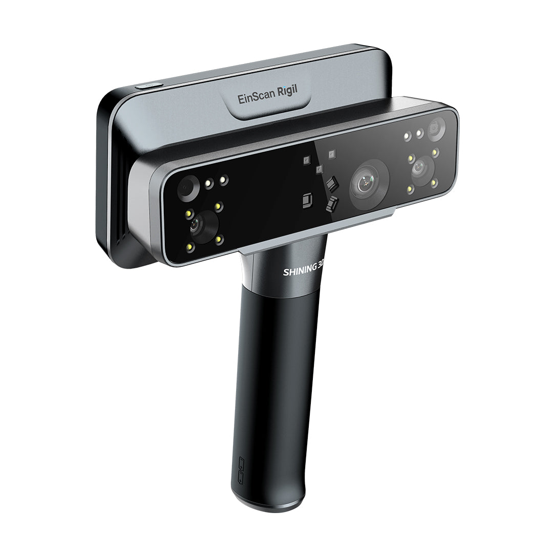 Shining 3D EinScan Rigil Tri-Mode Laser 3D Scanner – Wireless All-in-One | 0.04 mm Accuracy