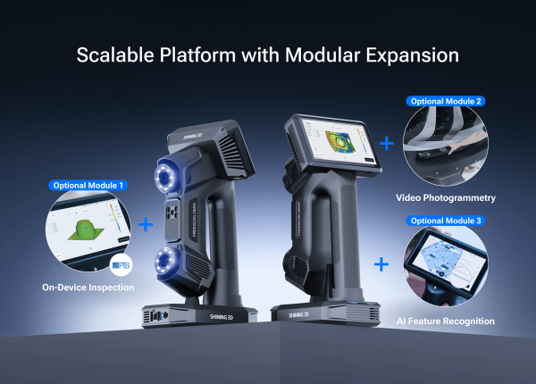 Shining 3D FreeScan Omni Standalone Inspection-Ready Wireless 3D Scanner – Metrology | 0.02 mm/m