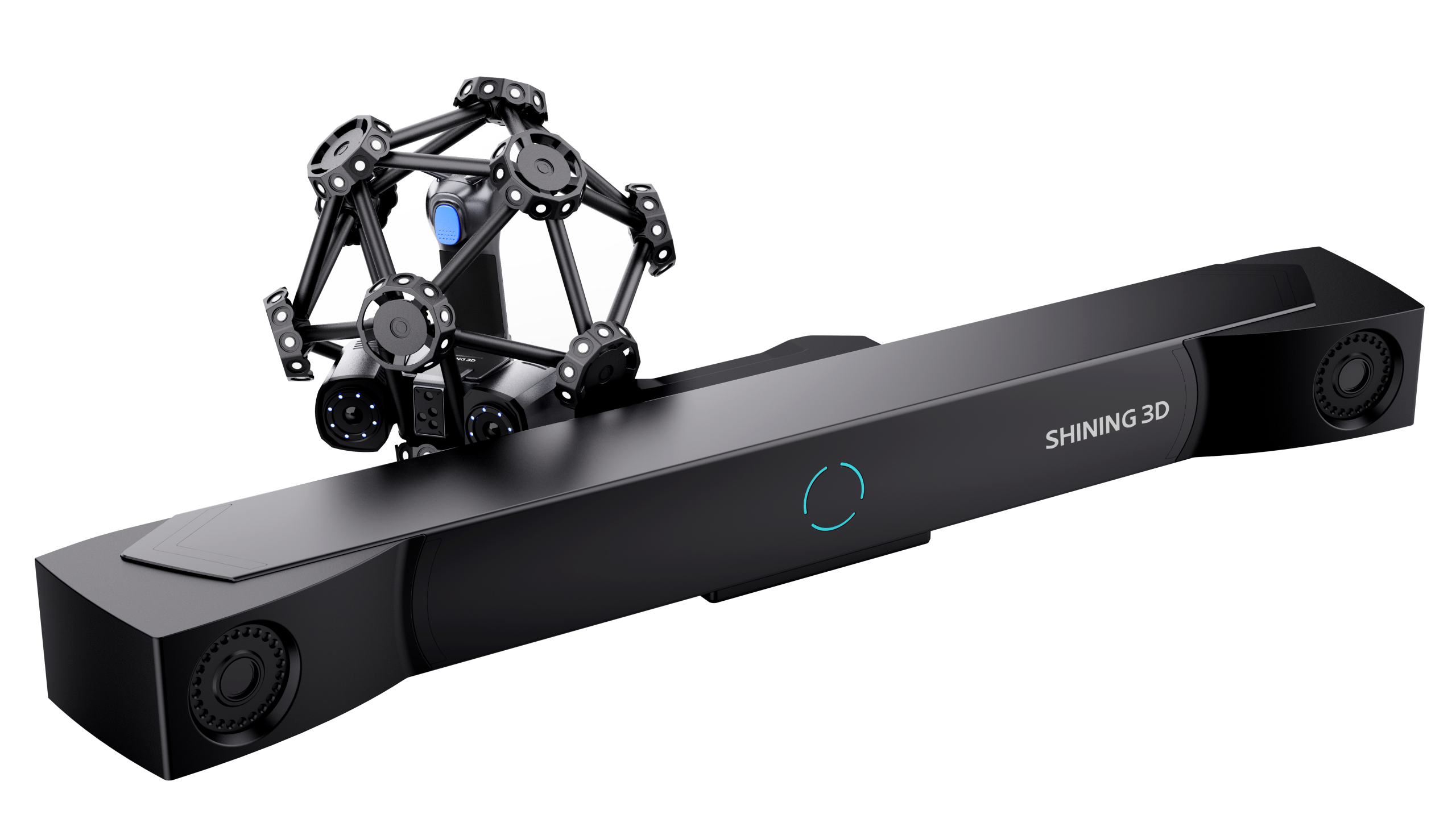 Shining 3D FreeScan Trak Pro2 Optical 3D Measuring & Dynamic Tracking Scanner – Markerless Metrology | 0.023 mm
