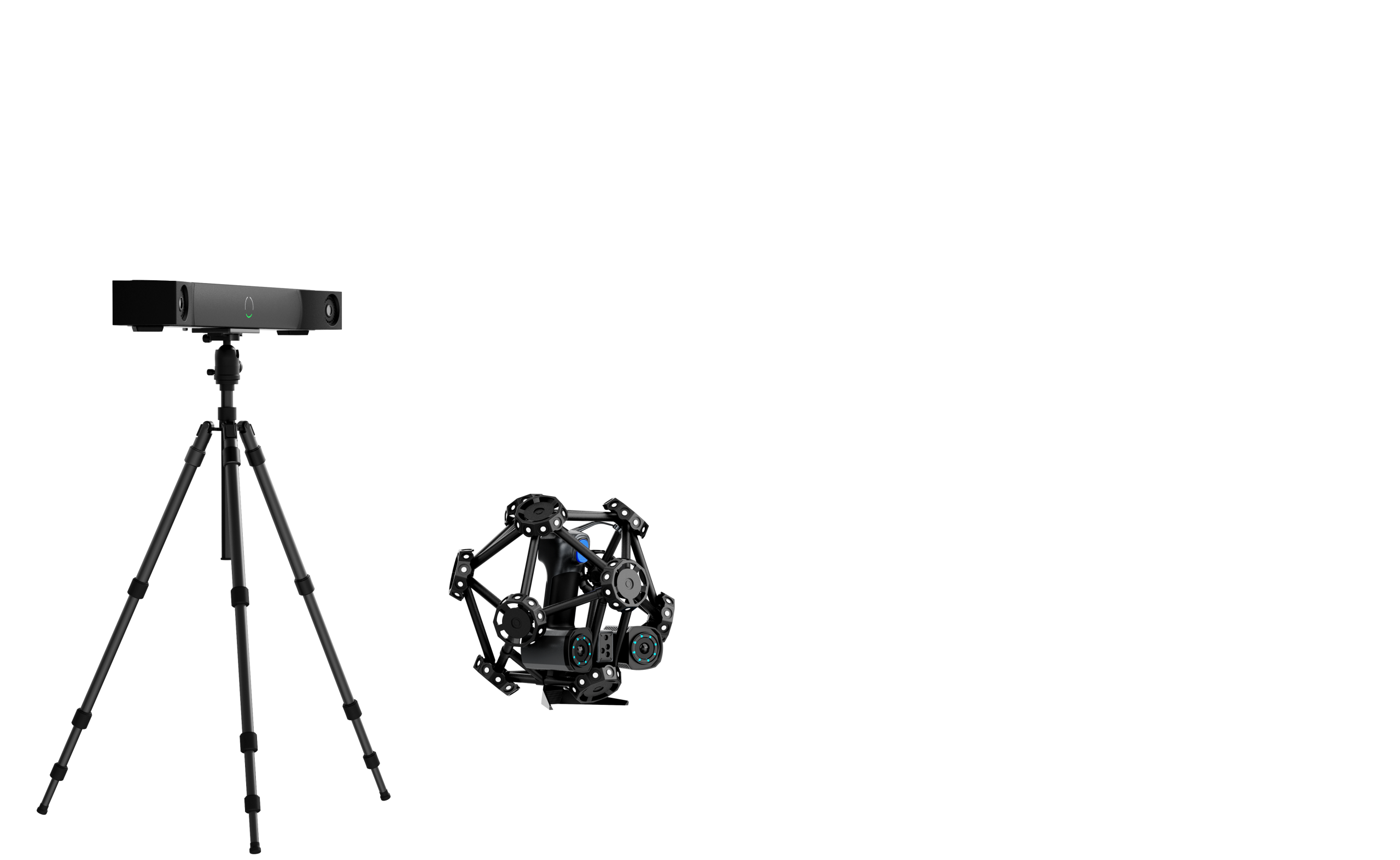 Shining 3D FreeScan Trak Pro2 Optical 3D Measuring & Dynamic Tracking Scanner – Markerless Metrology | 0.023 mm