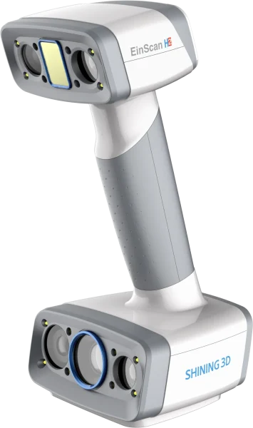 Shining 3D EinScan H2 Hybrid Light Source Handheld 3D Scanner – LED + Infrared | 0.05 mm