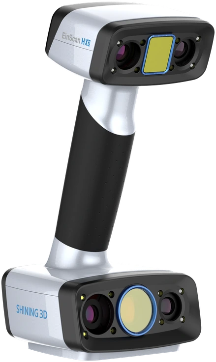 Shining 3D EinScan HX2 Handheld 3D Scanner – Dual Blue Laser + LED | 0.04 mm Accuracy