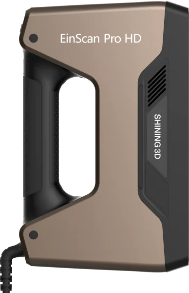 Shining 3D EinScan Pro HD Handheld 3D Scanner – Multi-Mode Structured Light | 0.045 mm Accuracy