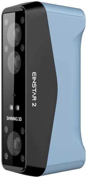 Shining 3D EINSTAR 2 Wireless Handheld 3D Scanner – Blue Laser + IR | 0.05 mm