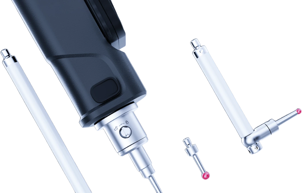 Shining 3D FreeProbe 2 Wireless Metrology Probe for FreeScan Trak – Optical CMM Accessory | 0.025 mm
