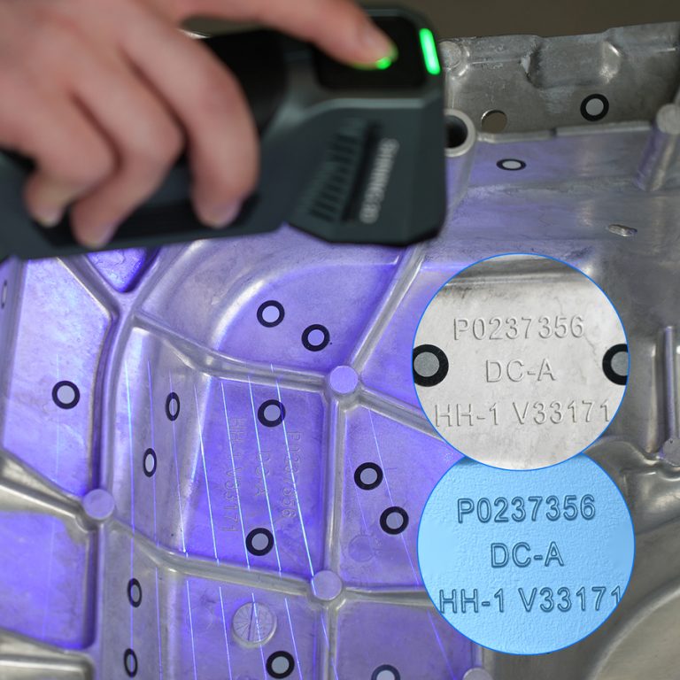 Shining3D FreeScan Combo 3D scanner - single-line laser mode for deep bore and cavity scanning