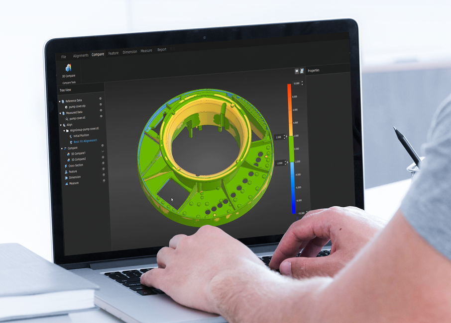 SHINING3D Inspect 3D Metrology Inspection Software – GD&T, Deviation & Reporting | PTB-Certified