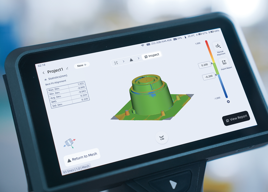 SHINING3D Inspect 3D Metrology Inspection Software – GD&T, Deviation & Reporting | PTB-Certified