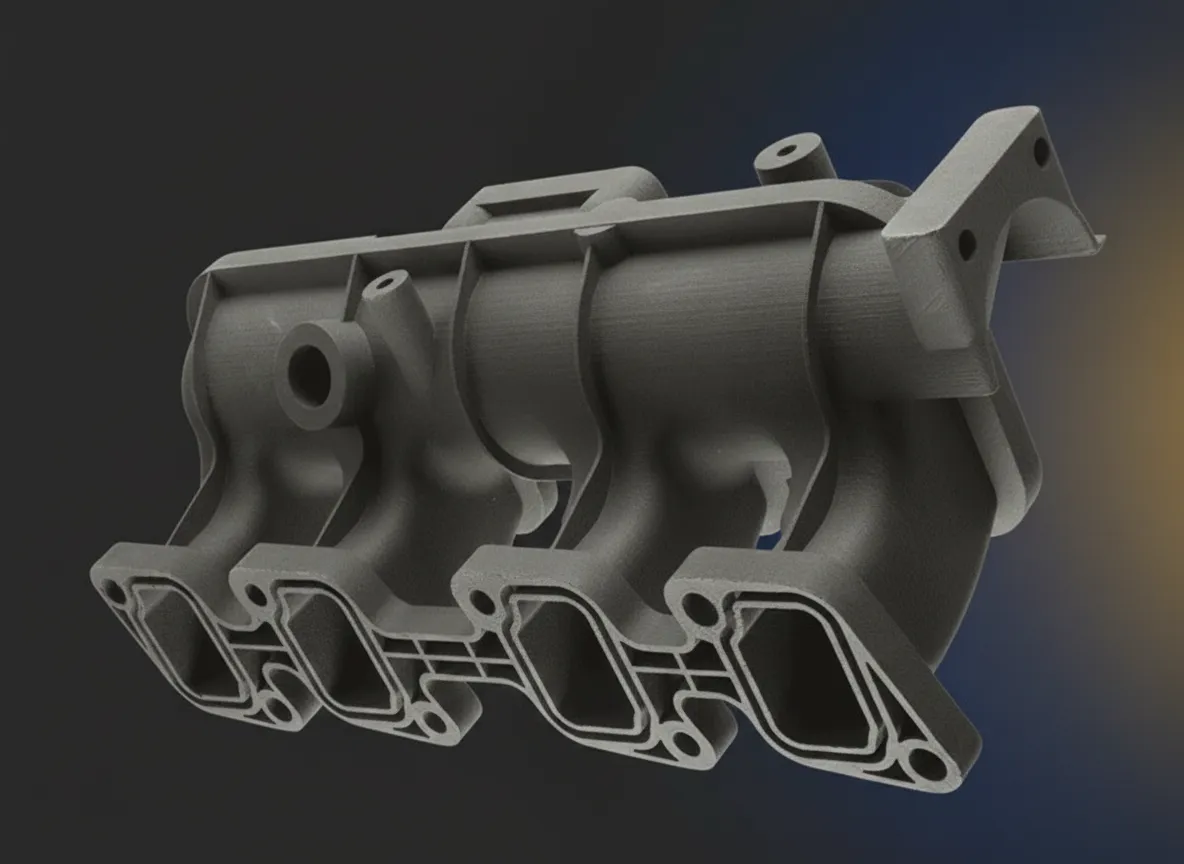 SLS nylon industrial and automotive parts