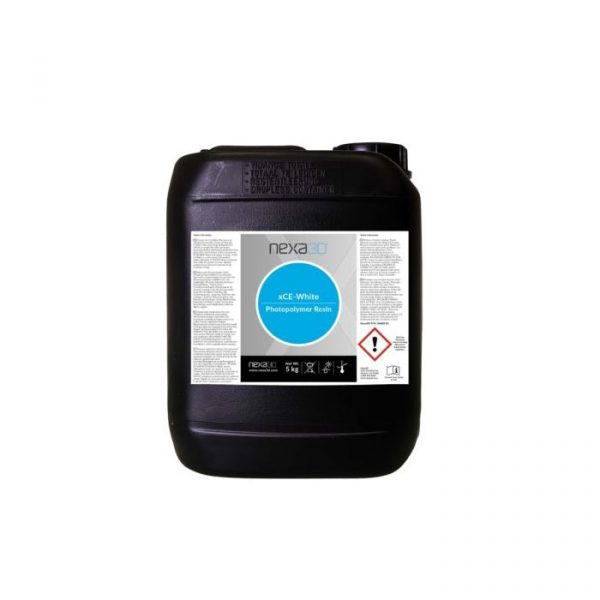 Nexa3D xCE-White Resin 5kg — High-Temp LSPc | Additive Plus