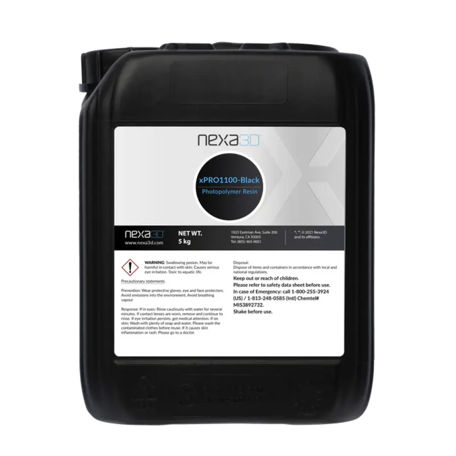 Nexa 3D xPRO1100 Black Resin 5 kg