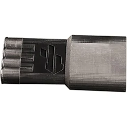 xPRO9400-FR printed electrical connector — Nexa3D flame-retardant UL94 V-0 resin sample